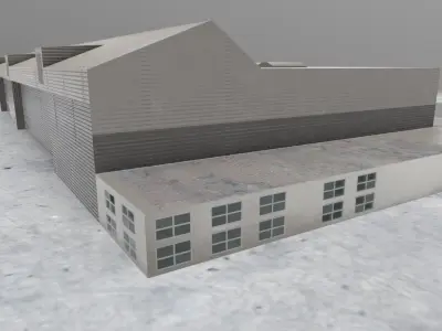 EDDH Storage 2 Low-poly 3D model