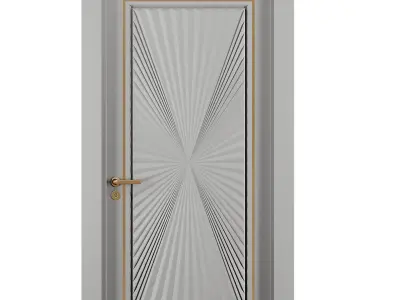 Entrance door set122 3D model
