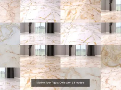 Marble floor Agata Collection Texture