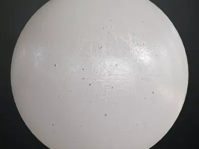 Wrinkled White Foil or Cracked Enamel PBR Seamless Texture