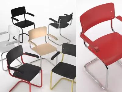 Thonet-S 43 F 3D model