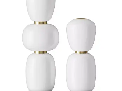 Kace Triple StackTable Lamp 3D model