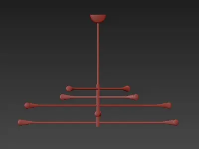 Kaia Chandelier 3D model