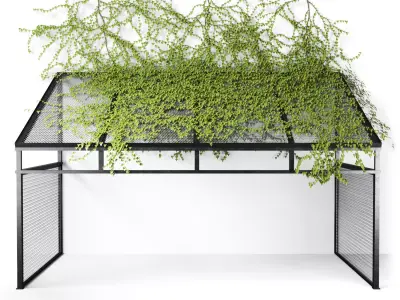 Metal canopy  3D model