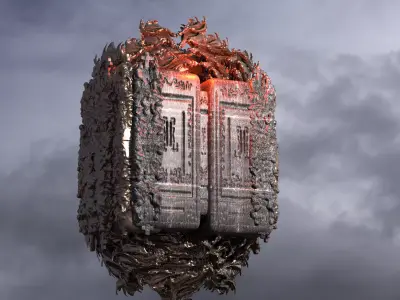 Hades Cube Dark 2  3D model