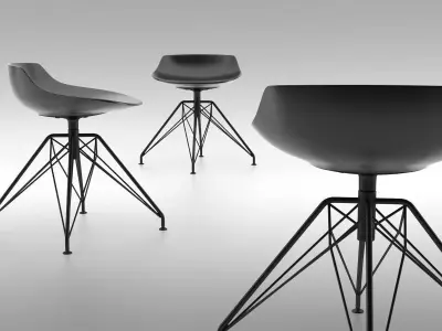 Flow Stool LEM 4-44 3D model