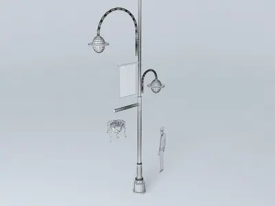 Post to Rua Dr. Jorge Free 3D model