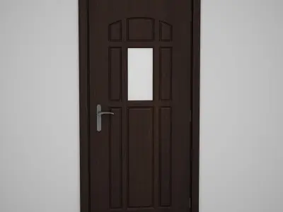 CGAxis Door 3D model 3