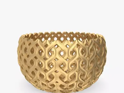 TEALIGHT HOLDER MODERN for 3D PRINTING 3D print model