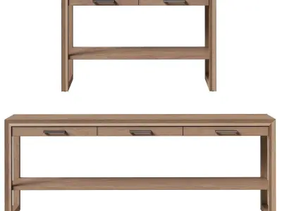 Altura console Arris with drawers 3D model