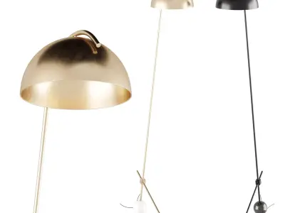 Becker Floor Lamp 3D model