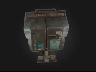 Videophone Relic  Echoes of Early Communication Technology 3D model