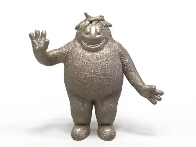 IF MOVIE CHARACTER   - BLUE -  STL 3D print model