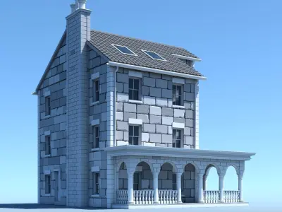 Mansion 04 3D model