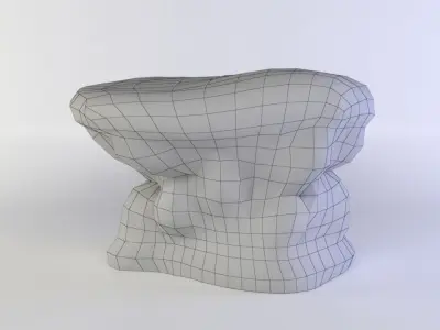 Earth platform Low-poly 3D model purchase