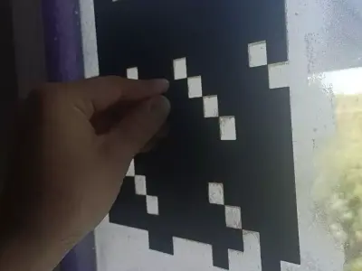 Minecraft Glass Block  3D Print Template 3D print model