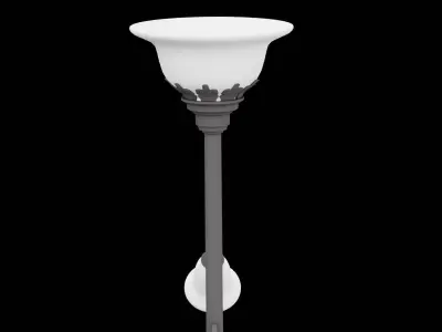 Living Room Lamp Low-poly 3D model get