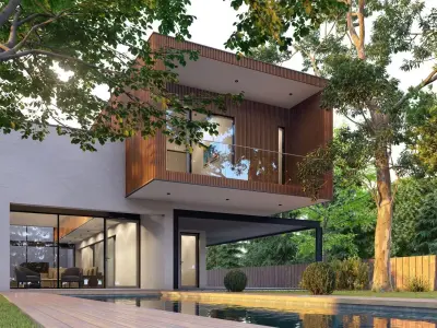 SCENE LUMION 11 5 AND ABOVE POOL BY YOGA4ARCH 3D model 3D model