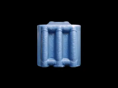 3d Model Plastic Water Barrier 3D model