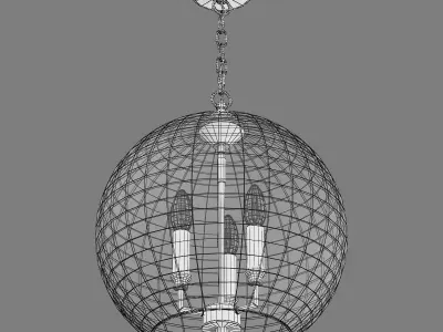 729134 Sferico Lightstar hanging chandelier 3D model