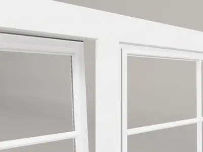 Realistic Windows window 3D model