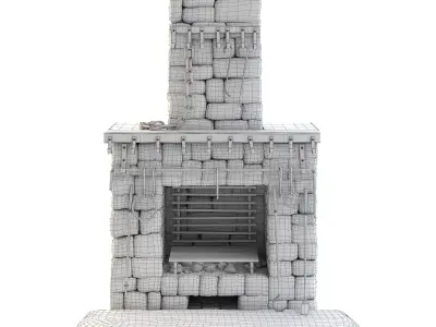 Forge Furnace 3D model