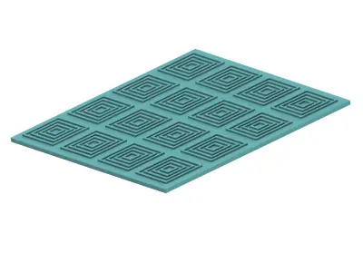 Elegant Fancy Tiles 3D print model