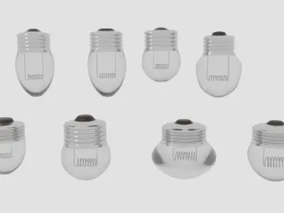 Mini Bulb Pack 3D model