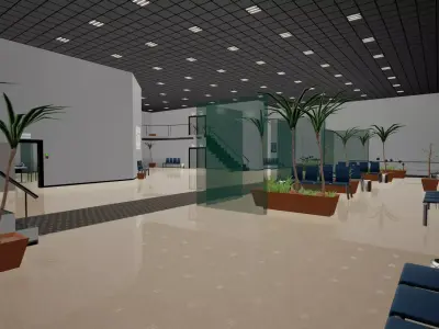 Modular Megapack Low-poly 3D model