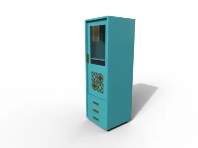 Modern Furniture 3D Model Low-poly 3D model 20