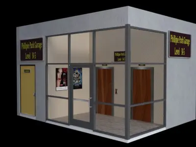 Elevator Lobby 3D model