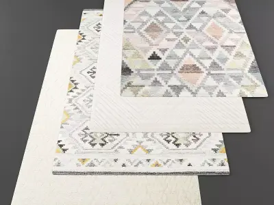Rugs set355 3D model