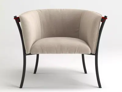 Smeralda Armchair 3D model