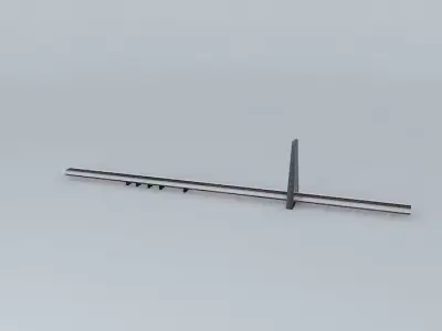 Real bridge Badajoz Free 3D model