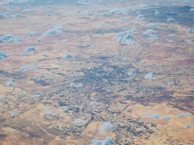 Nicosia Cyprus City Landscape 3D Model 3D model