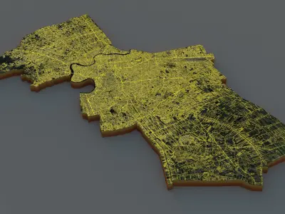 Bangkok Thailand 3D model