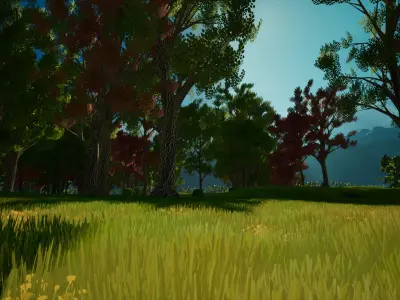 Cartoon Procedural Nature V2