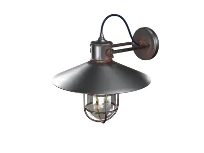 street lamp version 1  high-poly textured  3D model