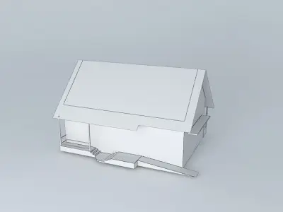 Hungarian street in Pilsen Free 3D model