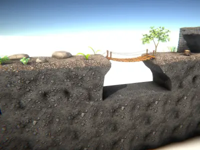 Stylized Platformer Asset Pack Low-poly 3D model