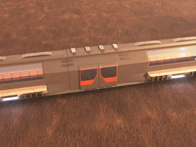  Train Star citizen 3D model