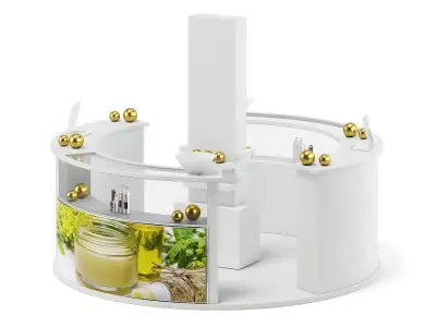 Cosmetic Stall 3D Model 3D model