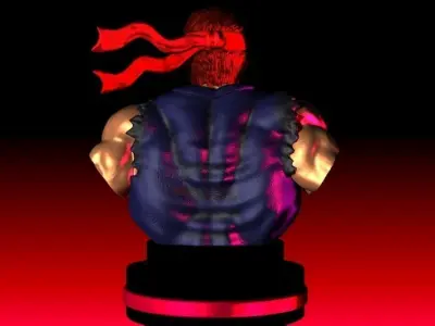 EVIL RYU STREET FIGHTER 3D print model