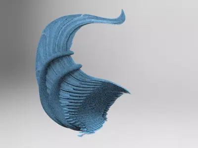 Ocean horse Tower 3D model