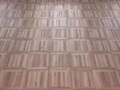 Parquet - Laminate - Wooden floor 2 in 1 Low-poly 3D model