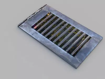 Sewer Grate 13 3D model