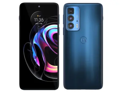 Motorola Edge 20 Pro Midnight Blue 3D model