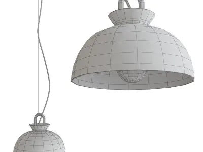 Jocelyn chandelier 3d model Low-poly 3D model