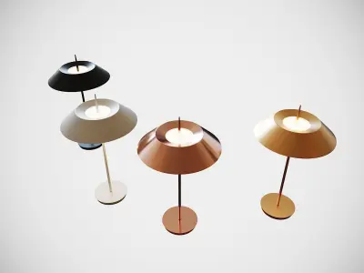 Mayfair LED Table Lamp Low-poly 3D model