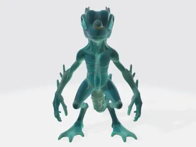 Alien 3D model